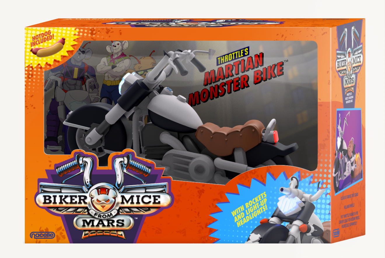 **PRE-ORDER** Biker Mice From Mars - Throttle’s Martian Monster Bike