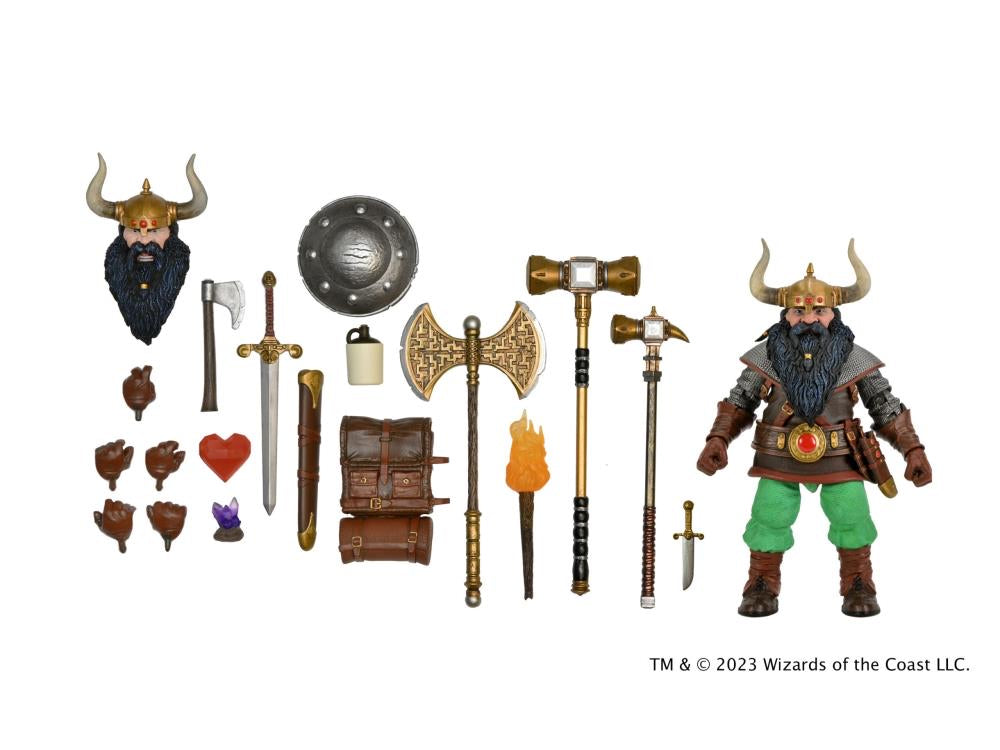 NECA Dungeons & Dragons Ultimate Elkhorn the Good Dwarf