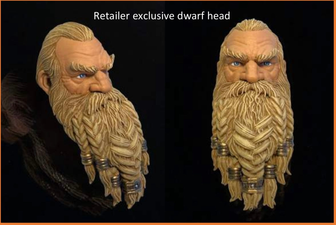 **PRE-ORDER** Mythic Legions Rising Sons: Dwarf Head (Retailer Exclusive)