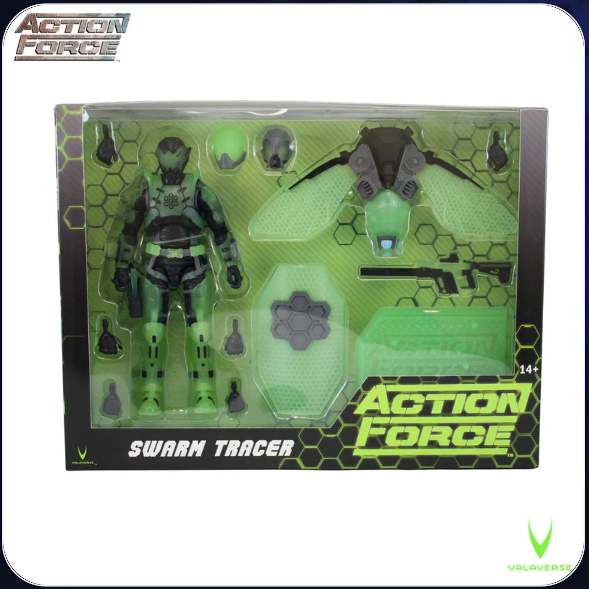 Valaverse Action Force Series 4: Swarm Tracer Deluxe