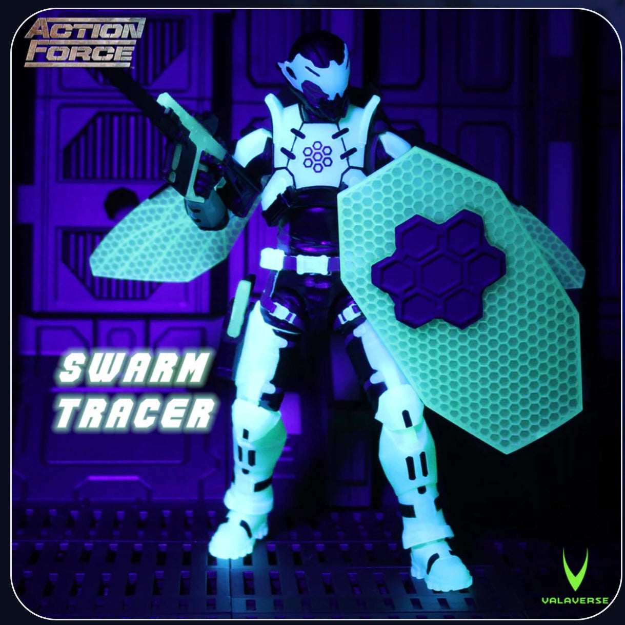 Valaverse Action Force Series 4: Swarm Tracer Deluxe