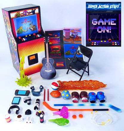 **PRE-ORDER** Game On! Super Action Stuff Accessories - Cats with Knives