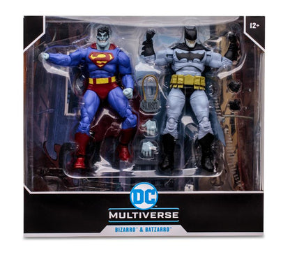 DC Multiverse Bizzaro & Batzarro 2 Pack