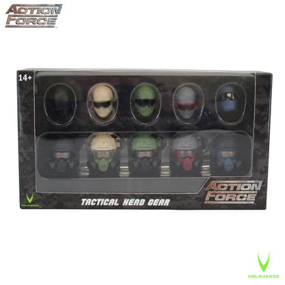 Valaverse Action Force Series 4: Tactical Head Pack