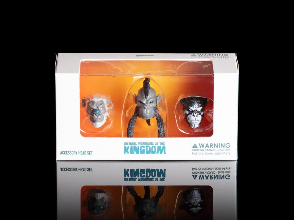 Animal Warriors of the Kingdom Vile Villains Head Pack