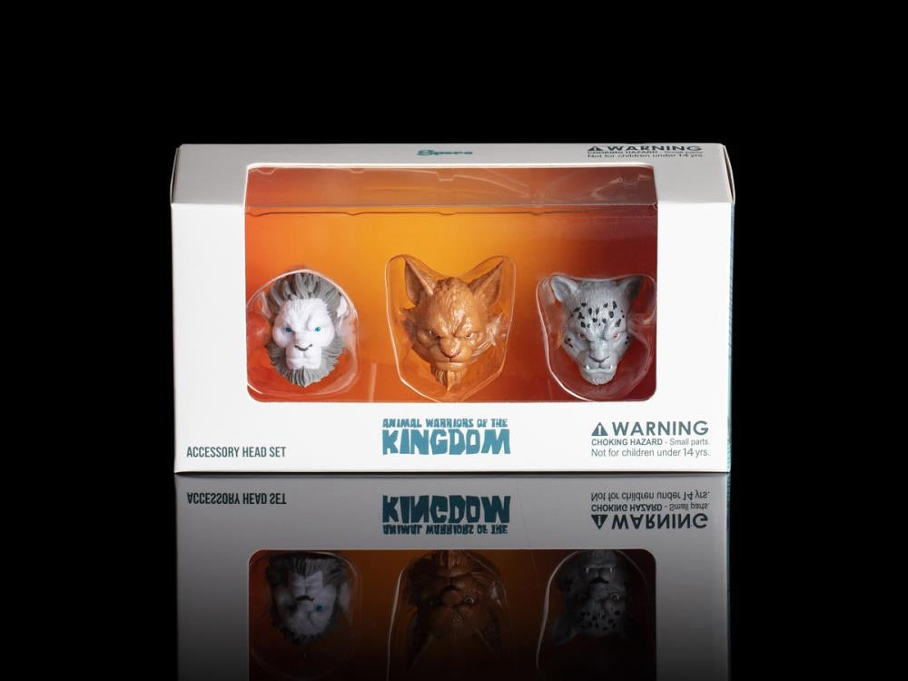 Animal Warriors of the Kingdom Feral Felines Head Pack