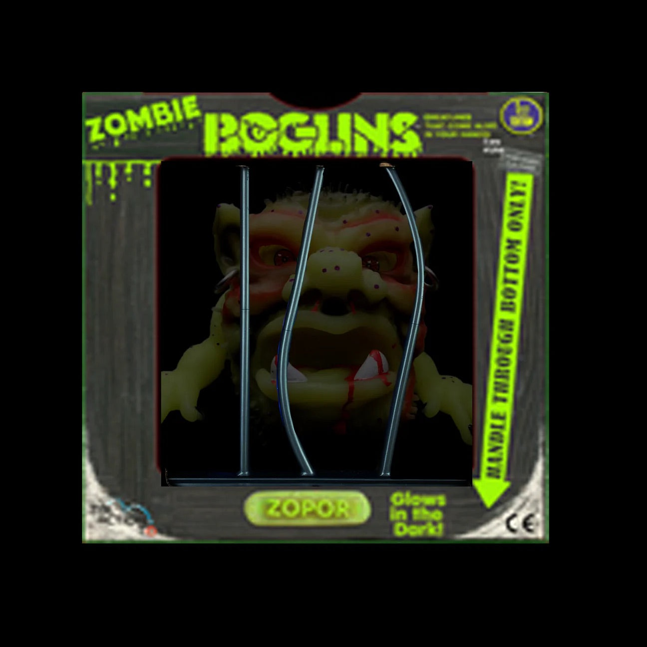 Boglins Zombie Zopor in Cage