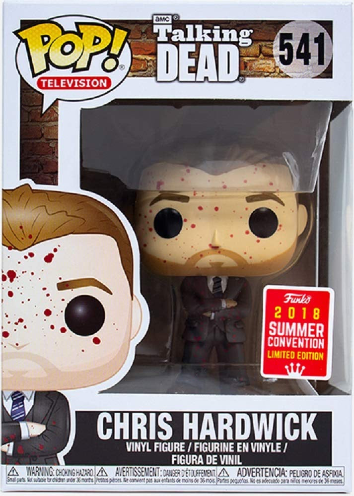 POP Television: Chris Hardwick (Bloody) Summer Convention Exclusive SDCC 2018