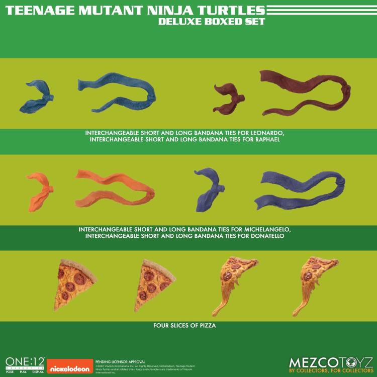 **PRE-ORDER** Teenage Mutant Ninja Turtles One:12 Collective Deluxe Boxed Set